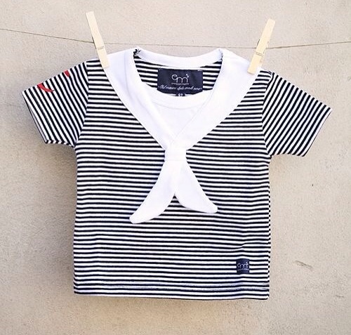 Moda marinera para bebés, ropa para verano